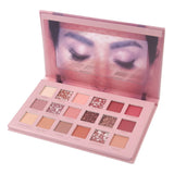 18 Color Nude Shining Eyeshadow Pearlescent Makeup Glitter Pigment Smoky Eye Shadow Pallete Waterproof Cosmetics eye shadow